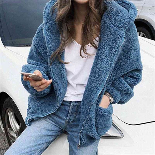 leather han edition with hoodie thickening lambs wool warm fur coat winter little down shoulder zipper student jacket, Black
leather han edition with hoodie thickening lambs wool warm fur coat winter little down shoulder zipper student jacket, Black