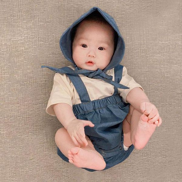 clothing sets summer baby boy girl cowboy rompers children + hat kids braces clothes romper infant 0-2yrs, White
clothing sets summer baby boy girl cowboy rompers children + hat kids braces clothes romper infant 0-2yrs, White