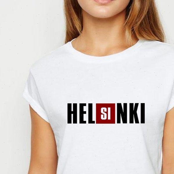 la casa womens t shirt de papel hel si nki recreational spring summer harajuku young ladies fashion simple o collar, White
la casa womens t shirt de papel hel si nki recreational spring summer harajuku young ladies fashion simple o collar, White