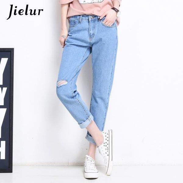 fashion jeans for women bf slim casual high waist torn holes ankle-length denim harem pants lady trousers s-xl women's, Blue
fashion jeans for women bf slim casual high waist torn holes ankle-length denim harem pants lady trousers s-xl women's, Blue