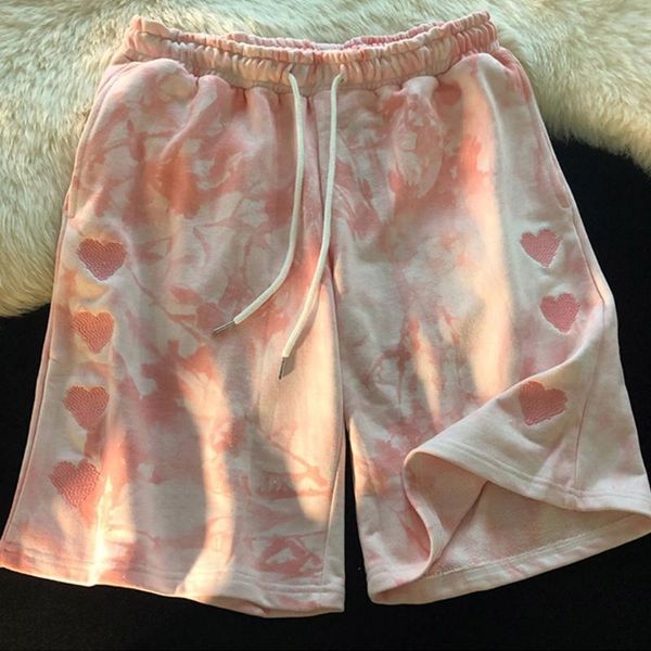 women's shorts womens summer drawstring elastic waist long harajuku gradient color heart embroidery sports loose sweat 7xec, White;black
women's shorts womens summer drawstring elastic waist long harajuku gradient color heart embroidery sports loose sweat 7xec, White;black
