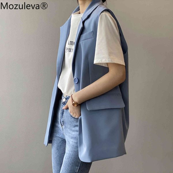 suits mozuleva 2021 office ladies simply no sleeves single breasted blazer women's casual vest jacket quality outwear, White;black
suits mozuleva 2021 office ladies simply no sleeves single breasted blazer women's casual vest jacket quality outwear, White;black