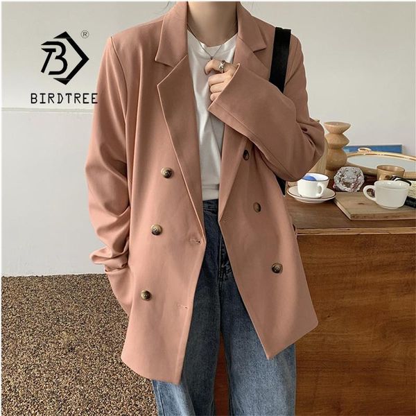 spring autumn 2021 chic loose double-breasted women blazer thin female suit jacket casual full sleeve c08131r women's suits & blazers, White;black
spring autumn 2021 chic loose double-breasted women blazer thin female suit jacket casual full sleeve c08131r women's suits & blazers, White;black
