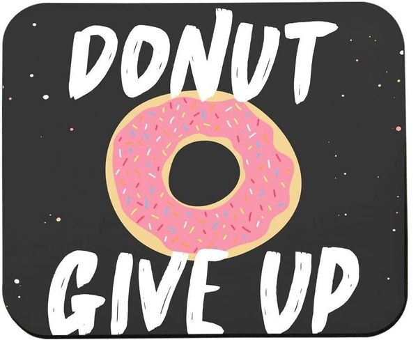 mouse pads & wrist rests donut funny bakery quote give up with doughnut pad for lapnon-slip gaming
mouse pads & wrist rests donut funny bakery quote give up with doughnut pad for lapnon-slip gaming
