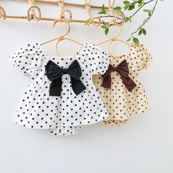 girl's dresses girls polka dot baby romper big bow princess for toddler dress puff sleeve sweety infant sunsuit overalls, Red;yellow
girl's dresses girls polka dot baby romper big bow princess for toddler dress puff sleeve sweety infant sunsuit overalls, Red;yellow