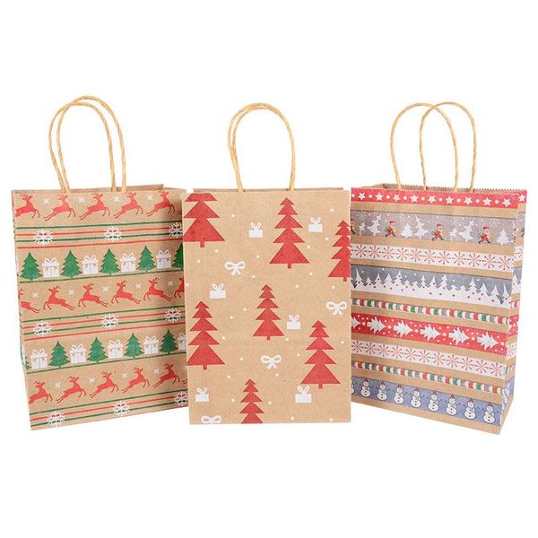 gift wrap 21cm large chritmas bags 5 pieces kraft paper bag for christmas snack clothing present box shopping
gift wrap 21cm large chritmas bags 5 pieces kraft paper bag for christmas snack clothing present box shopping
