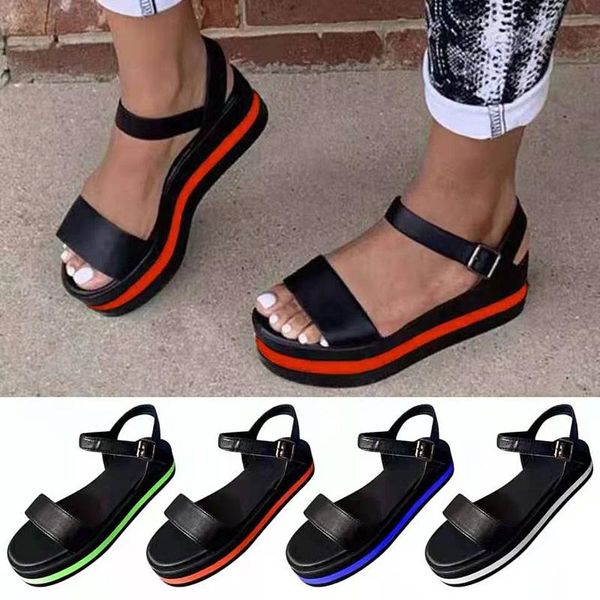 sandals sagace fashion summer slip on platform wedges shoes for women sandale femme breathable indoor outdoor leisure, Black
sandals sagace fashion summer slip on platform wedges shoes for women sandale femme breathable indoor outdoor leisure, Black