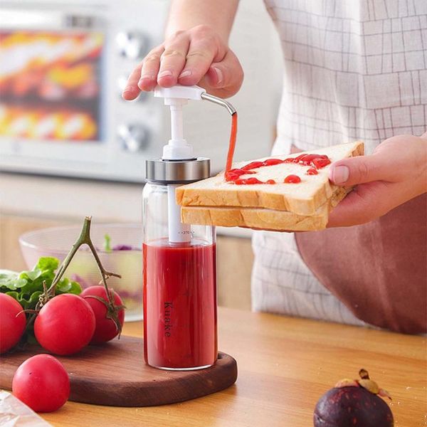 storage bottles & jars pressure nozzle bottle squeezer push pump head squeeze oyster sauce ketchup artifact
storage bottles & jars pressure nozzle bottle squeezer push pump head squeeze oyster sauce ketchup artifact