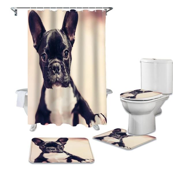 shower curtains dog animal pet black cute fight print curtain bathtub decor rug waterproof bathroom toilet cover mat set
shower curtains dog animal pet black cute fight print curtain bathtub decor rug waterproof bathroom toilet cover mat set