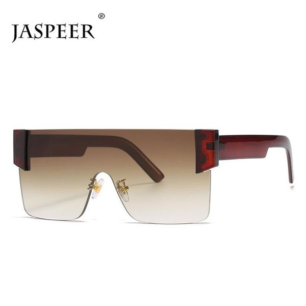 one piece square sunglasses women men oversize rimless sun glasses designer shades punk eyewear uv400, White;black
one piece square sunglasses women men oversize rimless sun glasses designer shades punk eyewear uv400, White;black