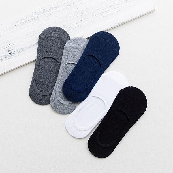 men's socks 5 pairs men and women through boat spring summer thin invisible silicone non-slip low cut shallow, Black
men's socks 5 pairs men and women through boat spring summer thin invisible silicone non-slip low cut shallow, Black