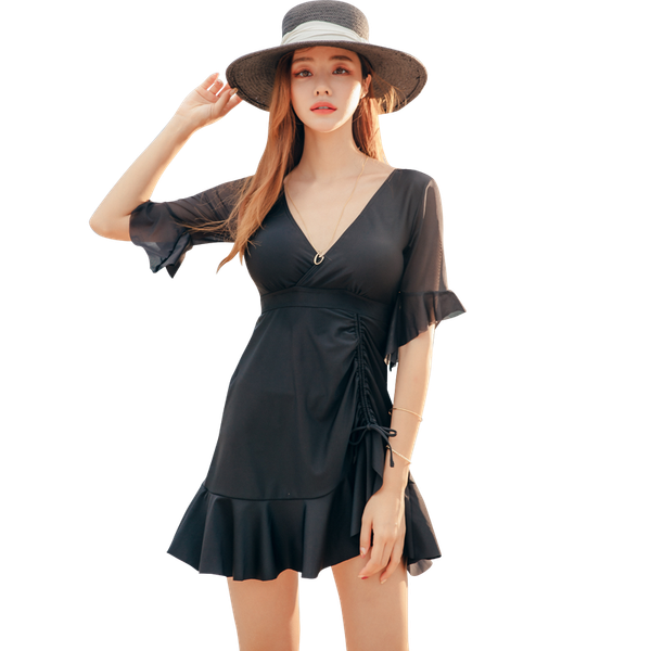 one-piece suits sanqi female swimsuit skirt cover belly was thin and small chest gathered large size spring swimwear
one-piece suits sanqi female swimsuit skirt cover belly was thin and small chest gathered large size spring swimwear