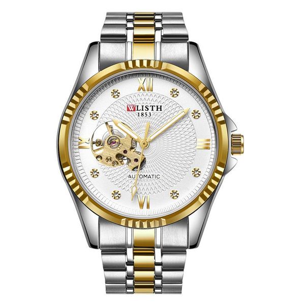 wristwatches wlisth man watch men wrist 2021 men's mechanic watches mechanical husband wristwatch clock mens male, Slivery;brown
wristwatches wlisth man watch men wrist 2021 men's mechanic watches mechanical husband wristwatch clock mens male, Slivery;brown