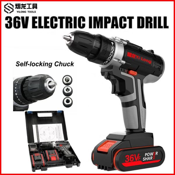 professiona electric drills 36v cordless drill power tools driver li-ion battery screwdriver led light multifunction high and low speed rota
professiona electric drills 36v cordless drill power tools driver li-ion battery screwdriver led light multifunction high and low speed rota