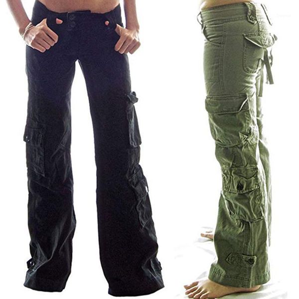 women's pants & capris style multi pocket casual trousers large size slim sports solid color fashion all match overalls, Black;white
women's pants & capris style multi pocket casual trousers large size slim sports solid color fashion all match overalls, Black;white