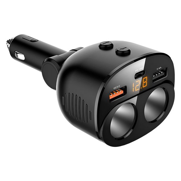 car charger cigarette lighter rotatable pd18w qc3.0 2.4a usb quick charge splitter for phone tablet dvr mp3
car charger cigarette lighter rotatable pd18w qc3.0 2.4a usb quick charge splitter for phone tablet dvr mp3