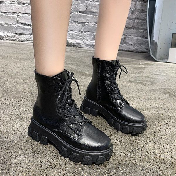 boots women's legitimate leather boots with thick soles and zipper, short comfortable for autumn winter, casual work shoes 4xty, Black
boots women's legitimate leather boots with thick soles and zipper, short comfortable for autumn winter, casual work shoes 4xty, Black