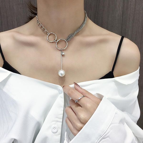 chains collarbone chain female, south korea's neck with short contracted jewelry necklace choker students, Silver
chains collarbone chain female, south korea's neck with short contracted jewelry necklace choker students, Silver
