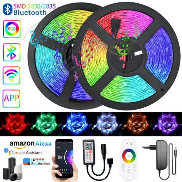 strips led strip lights rgb /2835 waterproof 12v flexible diode tape wifi bluetooth smart controller room festival decoration lamp
strips led strip lights rgb /2835 waterproof 12v flexible diode tape wifi bluetooth smart controller room festival decoration lamp