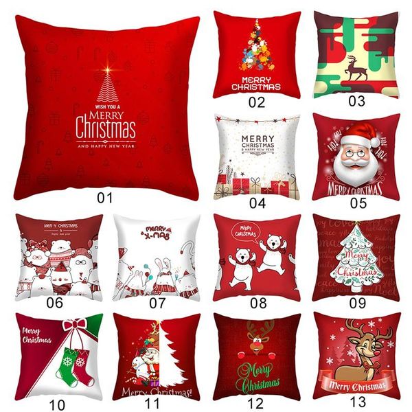 cushion/decorative pillow 45*45cm peach skin christmas pillowcase red santa snowman elk printed cushion home bedrome sofa decor
cushion/decorative pillow 45*45cm peach skin christmas pillowcase red santa snowman elk printed cushion home bedrome sofa decor