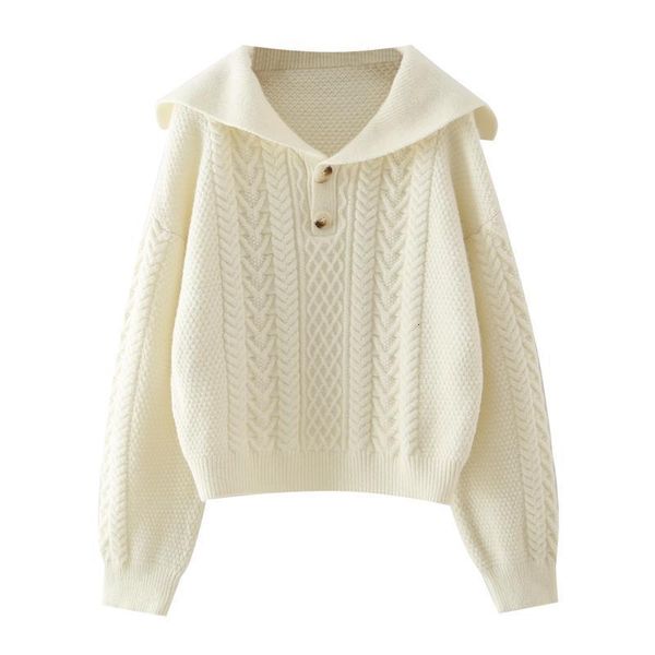women's sweaters spring and autumn fashion casual temperament korean women's knitted pullover lapel loose sweater cotton xni5, White;black
women's sweaters spring and autumn fashion casual temperament korean women's knitted pullover lapel loose sweater cotton xni5, White;black