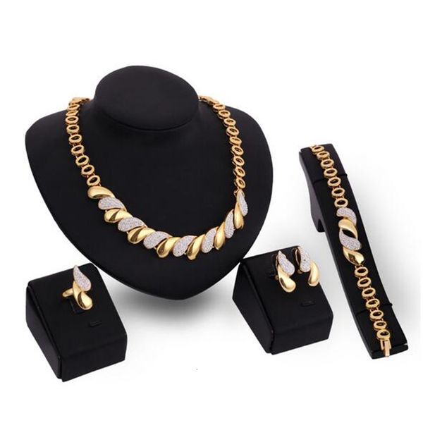 jewelry sets new african gold trendy necklace earrings bracelet ring women color set wedding accessories, Black
jewelry sets new african gold trendy necklace earrings bracelet ring women color set wedding accessories, Black