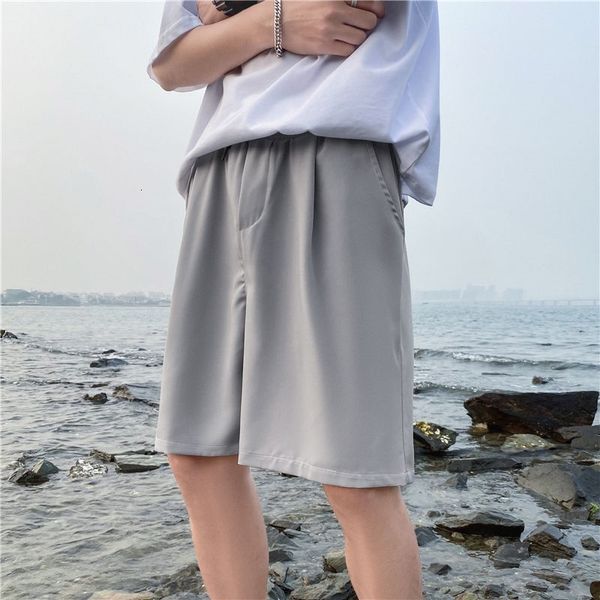 men's shorts summer thin drawstring fashion gray black casual men streetwear loose straight suit mens m-3xl mwv0, White;black
men's shorts summer thin drawstring fashion gray black casual men streetwear loose straight suit mens m-3xl mwv0, White;black