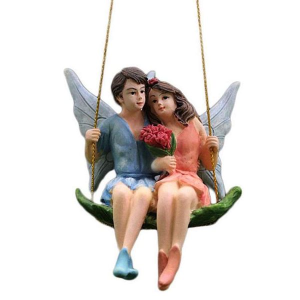 decorative objects & figurines garden decoration swing couple flower fairy pendant angel lover resin statue ornament durable hand-painted wa
decorative objects & figurines garden decoration swing couple flower fairy pendant angel lover resin statue ornament durable hand-painted wa