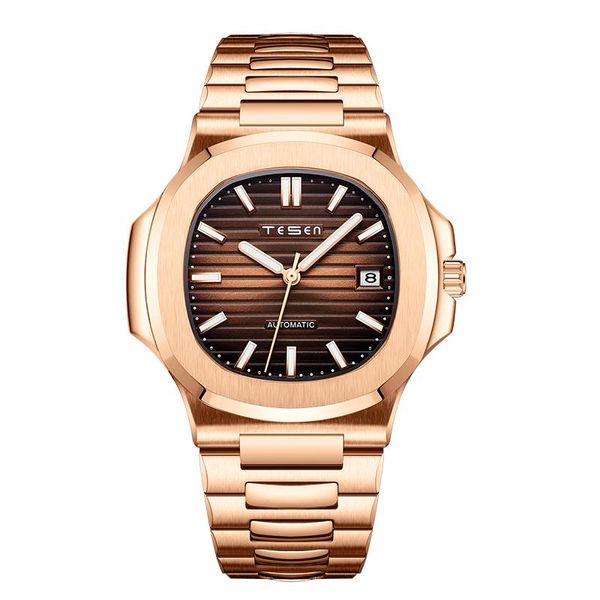 wristwatches 2021 tesen design mens business luminous watch automatic mechanical stainless steel waterproof parrot mule wat, Slivery;brown
wristwatches 2021 tesen design mens business luminous watch automatic mechanical stainless steel waterproof parrot mule wat, Slivery;brown