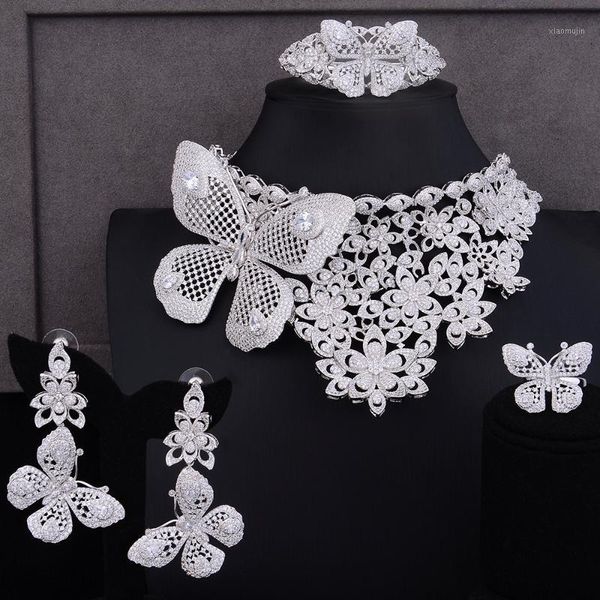 kellybola full cubic zirconia european chain butterfly sweet necklace bangle earrings ring jewelry set for women wedding &, Silver
kellybola full cubic zirconia european chain butterfly sweet necklace bangle earrings ring jewelry set for women wedding &, Silver