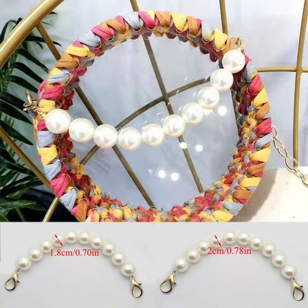 bag parts & accessories sweet portable imitate pearl strap belt handles chain women handbag shoulder replacement, Black
bag parts & accessories sweet portable imitate pearl strap belt handles chain women handbag shoulder replacement, Black