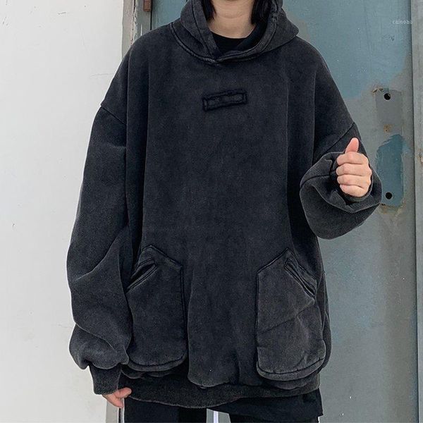 men's hoodies & sweatshirts hooded sweatshirt vintage oversized goth gothic hoodie trend street fashion brand retro washed fried color, Black
men's hoodies & sweatshirts hooded sweatshirt vintage oversized goth gothic hoodie trend street fashion brand retro washed fried color, Black