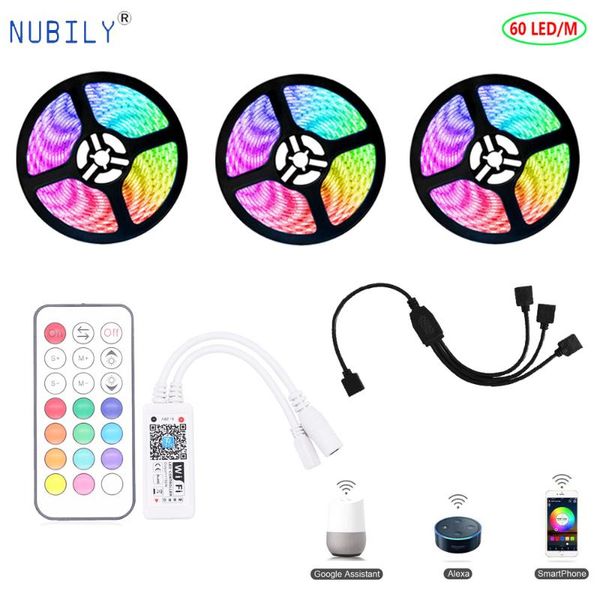 strips 15m 10m wifi led strip rgb smart light work with alexa google home ir rf remote 12v 5m/roll tape ribbon no adapter
strips 15m 10m wifi led strip rgb smart light work with alexa google home ir rf remote 12v 5m/roll tape ribbon no adapter