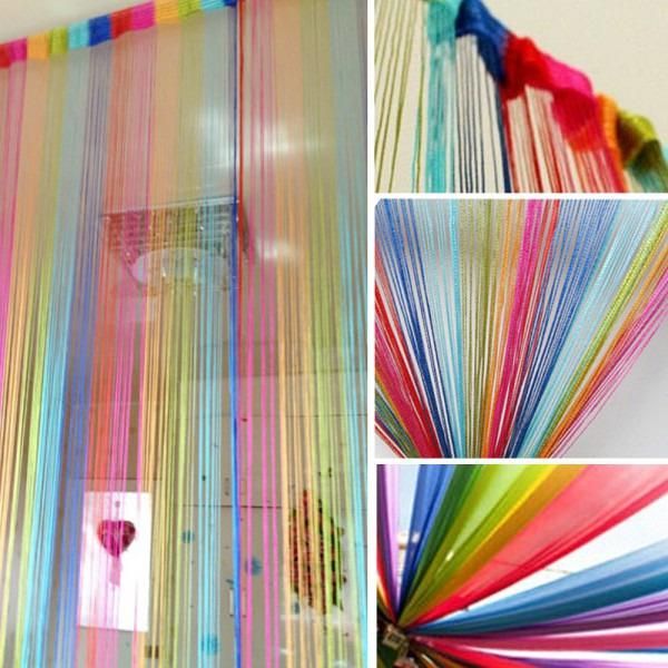 curtain & drapes 2m*1m vogue for door window panel living room divider string line decorative 6 colors
curtain & drapes 2m*1m vogue for door window panel living room divider string line decorative 6 colors