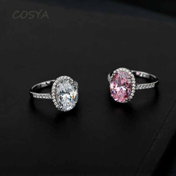 100% 925 sterling silver round pink high carbon diamond wedding rings for ladies sweet temperament fine jewelry wholesale cluster, Golden;silver
100% 925 sterling silver round pink high carbon diamond wedding rings for ladies sweet temperament fine jewelry wholesale cluster, Golden;silver