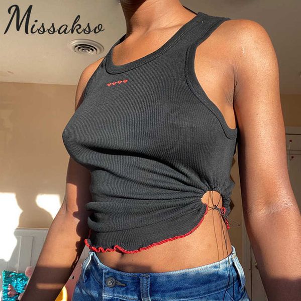 missakso summer embroidery heart crop beach party women black white y2k skinny hollow out bandage tank 210625
missakso summer embroidery heart crop beach party women black white y2k skinny hollow out bandage tank 210625