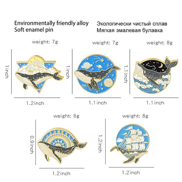 ocean animal enamel pins whale sea wave sailing adventure brooch lapel badge bag explore jewelry gift for kids frienddio chan contact, Gray
ocean animal enamel pins whale sea wave sailing adventure brooch lapel badge bag explore jewelry gift for kids frienddio chan contact, Gray