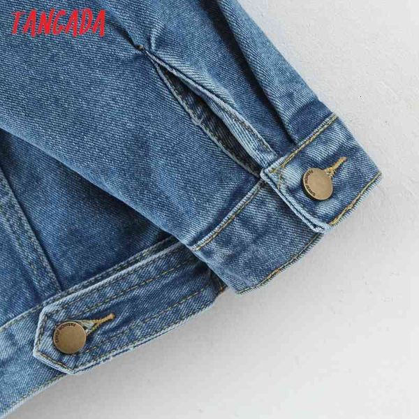 tangada women boy friend denim jacket coat autumn pocket ladies long sleeve loose oversize hy238 200919, Black;brown
tangada women boy friend denim jacket coat autumn pocket ladies long sleeve loose oversize hy238 200919, Black;brown