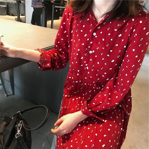 casual dresses women's lady kawaii sweet girl loose slim lapels floral dress female korean ins lovely for women chic, Black;gray
casual dresses women's lady kawaii sweet girl loose slim lapels floral dress female korean ins lovely for women chic, Black;gray