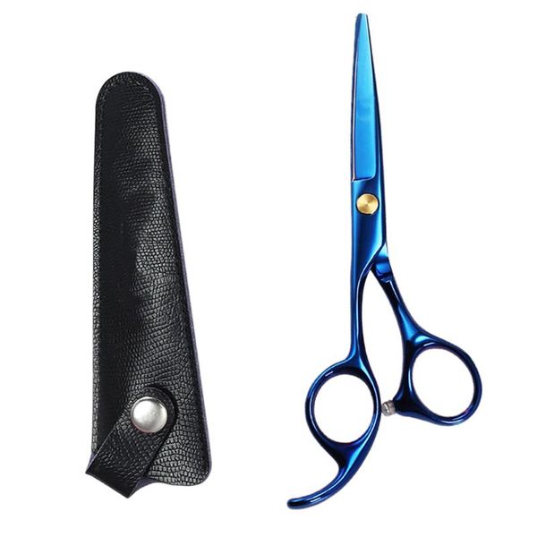 hair scissors 5.5 inches hairdressing practical cutter creative flat with a storage bag blue
hair scissors 5.5 inches hairdressing practical cutter creative flat with a storage bag blue