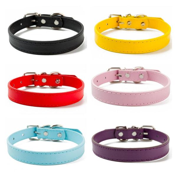 small dog collar simple design pure color adjustable pu colorful puppy leather for kitten pet dogs born collars & leashes
small dog collar simple design pure color adjustable pu colorful puppy leather for kitten pet dogs born collars & leashes