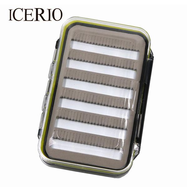fishing accessories icerio 15*10*4.5cm waterproof tackle boxes double sides foam plastic transparent box
fishing accessories icerio 15*10*4.5cm waterproof tackle boxes double sides foam plastic transparent box