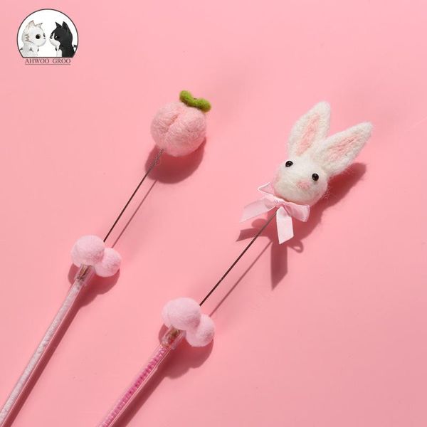 cat toys feather rod teaser wand plastic with small bell bite-resistant felt interactive stick pet supplies
cat toys feather rod teaser wand plastic with small bell bite-resistant felt interactive stick pet supplies