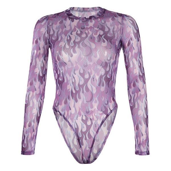 women's jumpsuits & rompers women bodysuits hip-hop flame print bodysuit stretch-mesh ladies o neck long-sleeve streetwear top, Black;white
women's jumpsuits & rompers women bodysuits hip-hop flame print bodysuit stretch-mesh ladies o neck long-sleeve streetwear top, Black;white