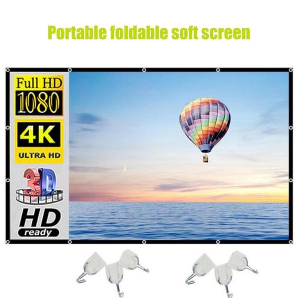 projection screens for smartphone holograms indoor office drop 16:9 120 inches screen convenient portable 1080p projector cloth
projection screens for smartphone holograms indoor office drop 16:9 120 inches screen convenient portable 1080p projector cloth