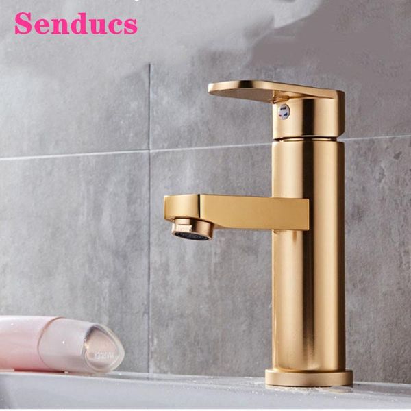bathroom faucets senducs quality space aluminum basin sink mixer tap gold single handle cold water
bathroom faucets senducs quality space aluminum basin sink mixer tap gold single handle cold water