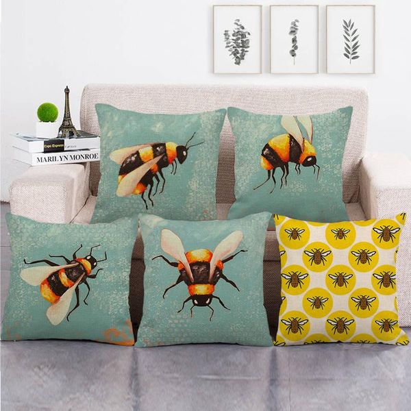 cushion/decorative pillow 45cm*45cm colorful bee design high quantity cushion cover linen/cotton sofa decorative case
cushion/decorative pillow 45cm*45cm colorful bee design high quantity cushion cover linen/cotton sofa decorative case