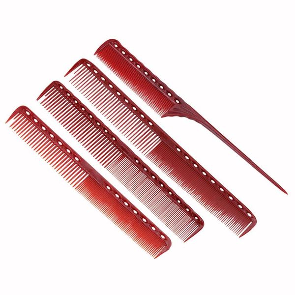 electric hair brushes 4pcs/set anti-static red hairdressing comb detangling platic straightening barber different design combs set
electric hair brushes 4pcs/set anti-static red hairdressing comb detangling platic straightening barber different design combs set