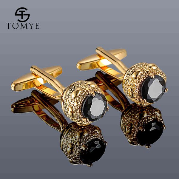 men cufflinks tomye xk20s009 luxury zircon golden silver color round shirt cuff links
men cufflinks tomye xk20s009 luxury zircon golden silver color round shirt cuff links