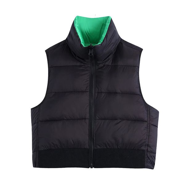 women's vests evfer women fashion double side short solid autumn vest outw chic, sleeveless casual girls with zipper turtleneck high ja, Black;white
women's vests evfer women fashion double side short solid autumn vest outw chic, sleeveless casual girls with zipper turtleneck high ja, Black;white